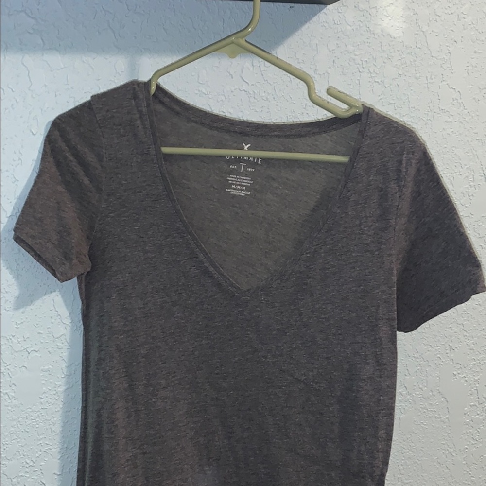 American Eagle shirt grey size M
